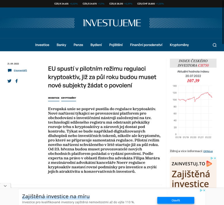 eu-spusti-v-pilotnim-rezimu-regulaci-kryptoaktiv-jiz-za-pul-roku-budou-muset-nove-subjekty-zadat-o-povoleni