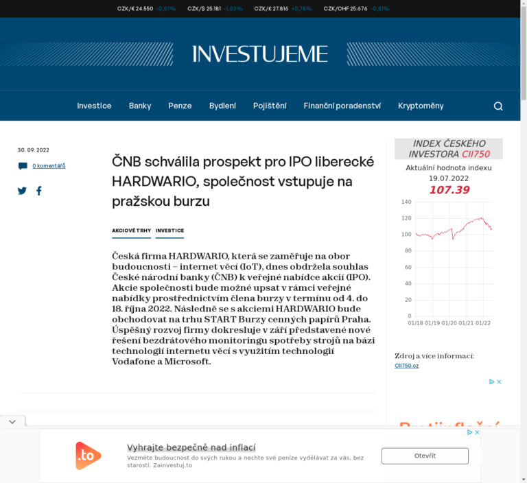 cnb-schvalila-prospekt-pro-ipo-liberecke-hardwario-spolecnost-vstupuje-na-prazskou-burzu