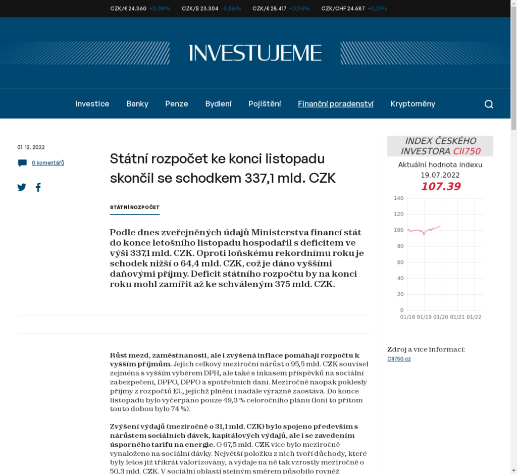 statni-rozpocet-ke-konci-listopadu-skoncil-se-schodkem-337-1-mld-czk