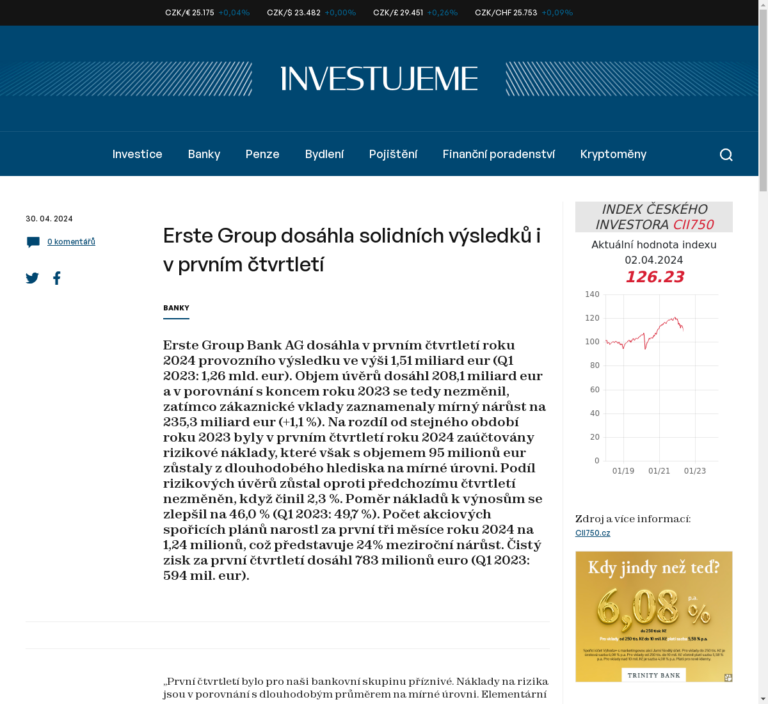 erste-group-dosahla-solidnich-vysledku-i-v-prvnim-ctvrtleti