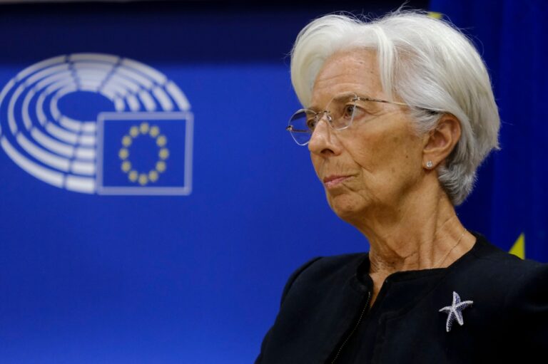 President,Of,European,Central,Bank,(ecb),Christine,Lagarde,During,The