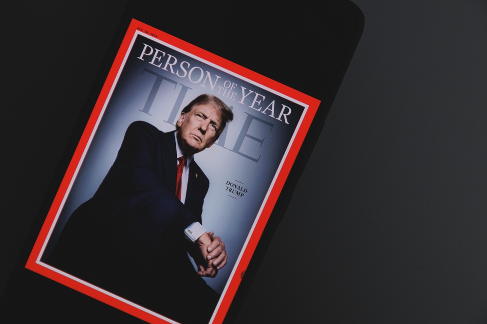 Donald,Trump,As,Person,Of,The,Year,On,Time,Magazine