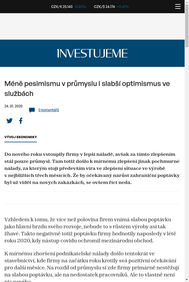 mene-pesimismu-v-prumyslu-i-slabsi-optimismus-ve-sluzbach