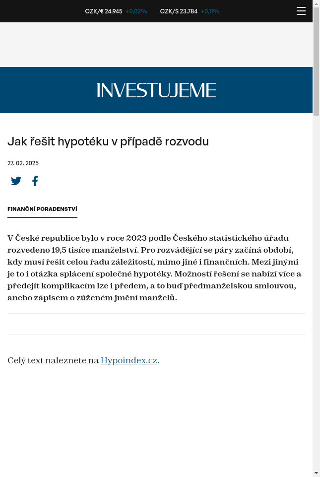 jak-resit-hypoteku-v-pripade-rozvodu