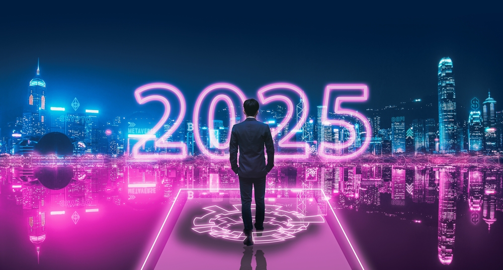 New,Year,2025,Metaverse,Crypto,Currency,Technology,Concept,,Professional,Business