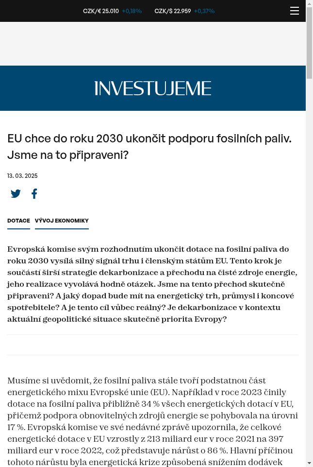 eu-chce-do-roku-2030-ukoncit-podporu-fosilnich-paliv-jsme-na-to-pripraveni